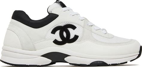 chanel sneakers p260|Chanel black and white sneakers.